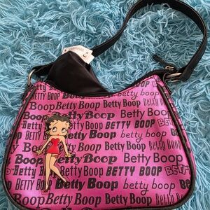 Betty Boop Pink Logo Mini Shoulder Bag